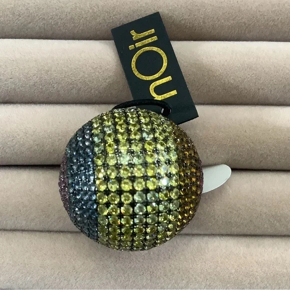 nOir Jewelry Multicolor Crystal Ring - Picture 4 of 8